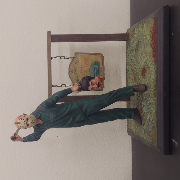 Friday the 13th Jason Vorhees 3D Stl Model resin & wood SPOOKY SCARY 6" Figure - Picture 6 of 10